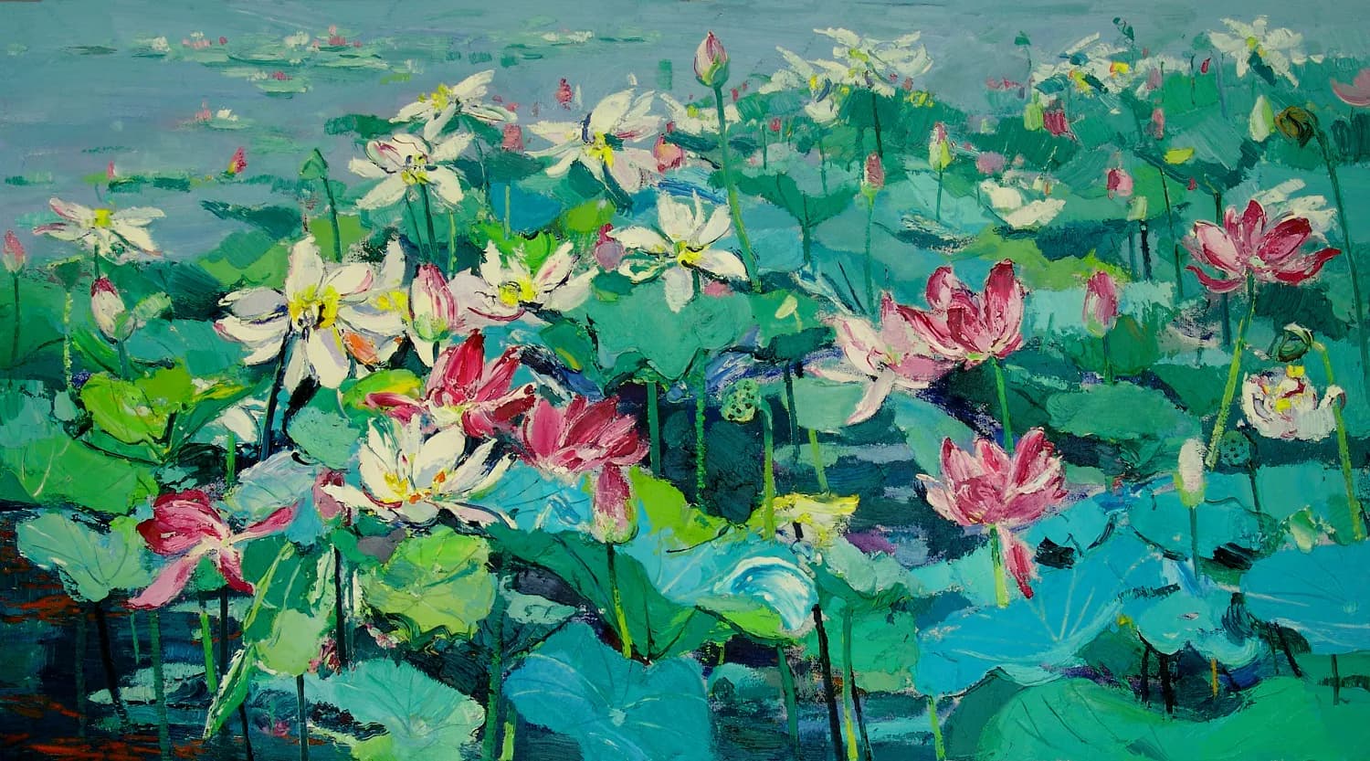 Lotus in Full Bloom