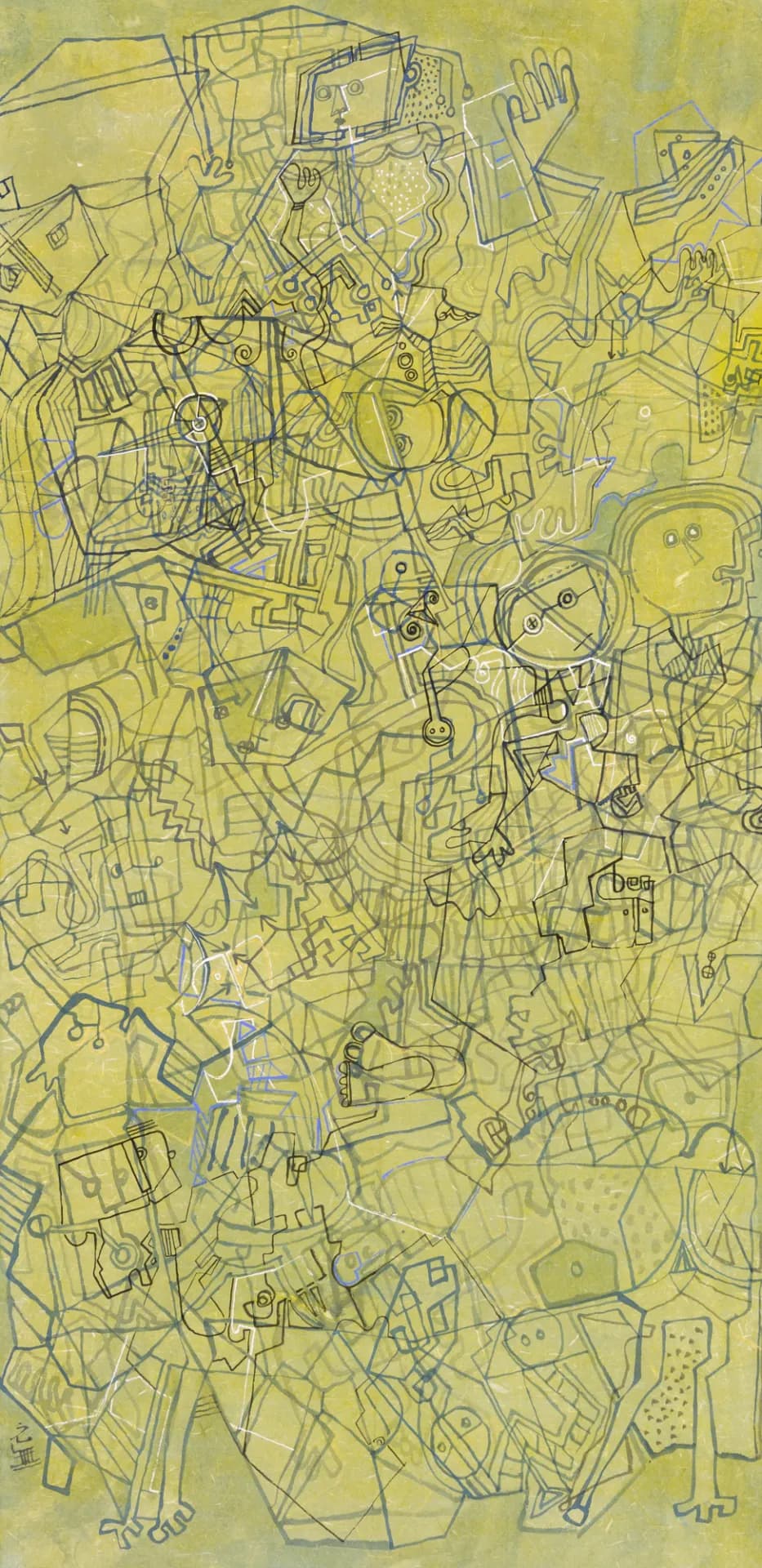 Composition in Green No.1