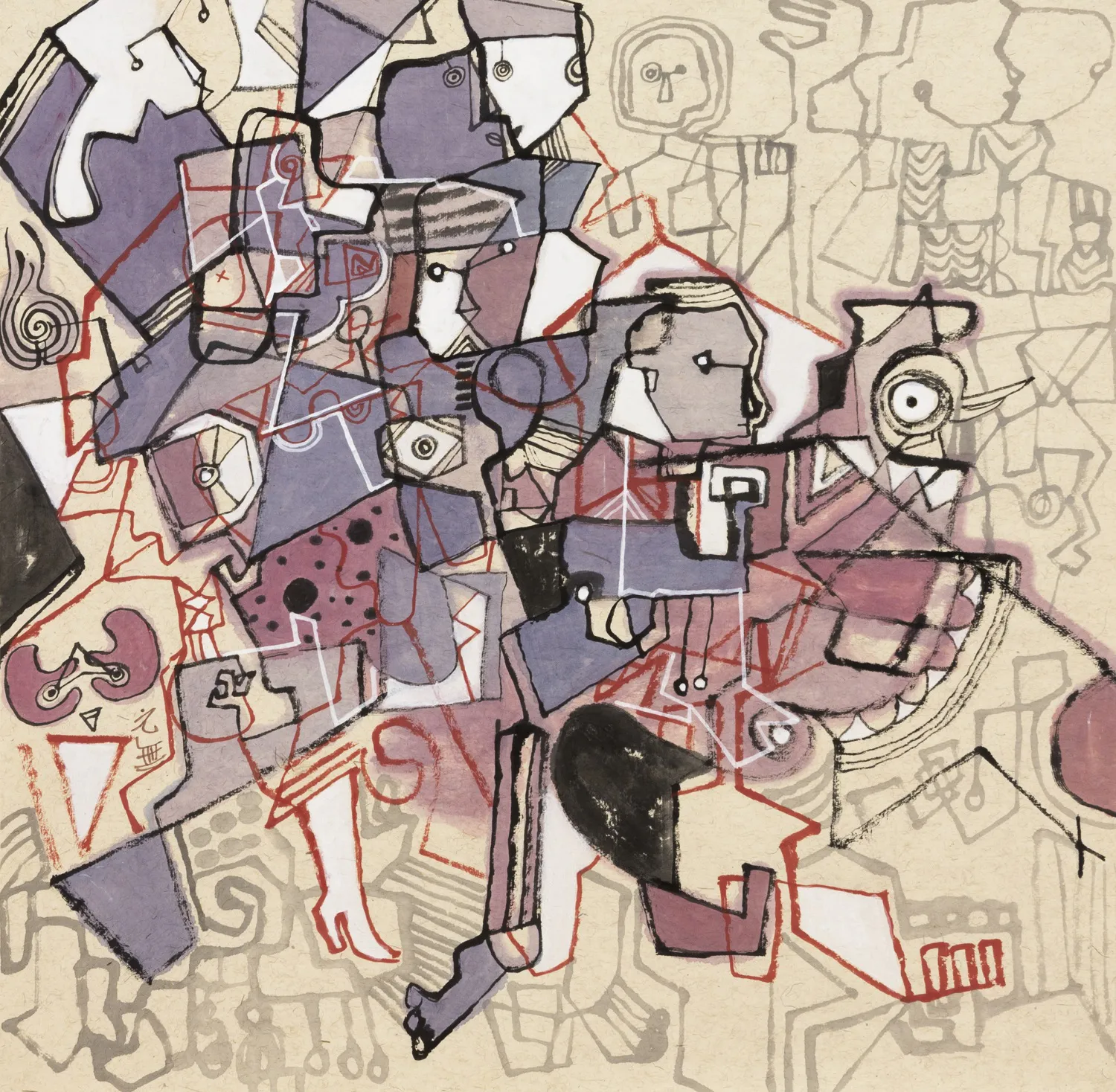 Layered Blocks No.1