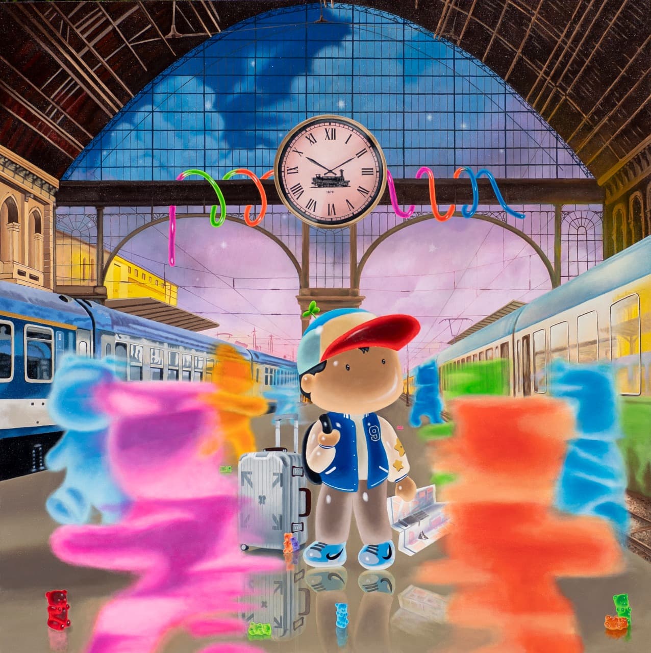 Lost in Train Station